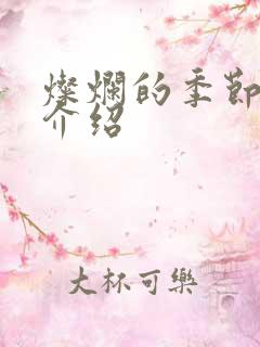 灿烂的季节剧情介绍