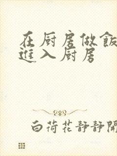 在厨房做饭突然进入厨房
