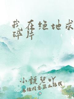 我在绝地求生捡碎片