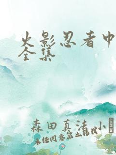 火影忍者中文网全集