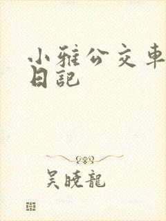 小雅公交车玩具日记