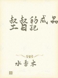 叔叔的成品店打工日记