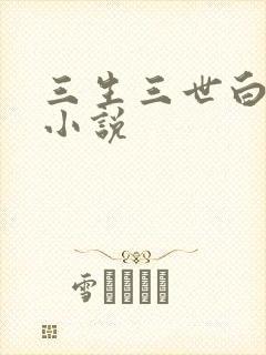 三生三世白暮泪小说