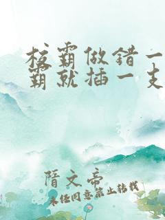 校霸做错一题学霸就插一支笔