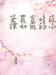 萧严肖晴苏雨溪谭如燕的小说