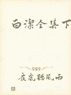白洁全集下载