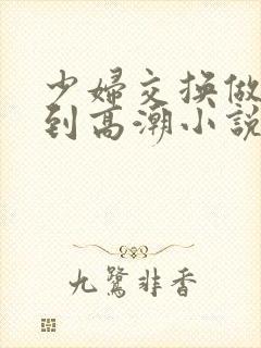 少妇交换做爰做到高潮小说