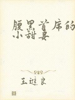 腹黑首席的替身小甜妻