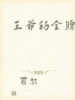 王爷的金牌暗卫