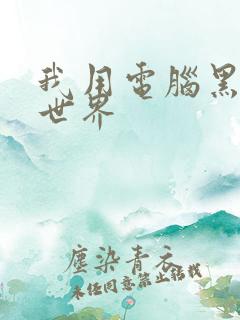 我用电脑黑了全世界