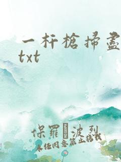 一杆枪扫尽全家txt