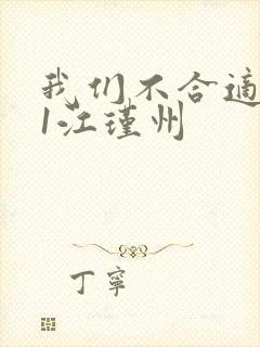 我们不合适1v1江瑾州