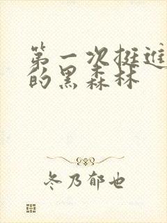 第一次挺进麻麻的黑森林