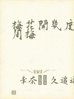 梅花开几度老张周梅