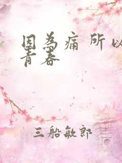 因为痛 所以叫青春