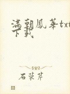 满朝凤华txt下载