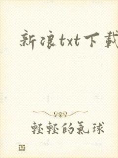 新浪txt下载