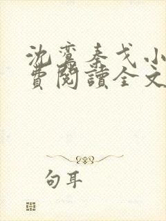 沈鸾秦戈小说免费阅读全文