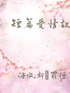 短篇爱情故事