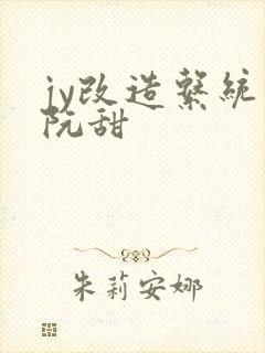 jy改造系统人阮甜