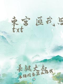 东宫 匪我思存 txt