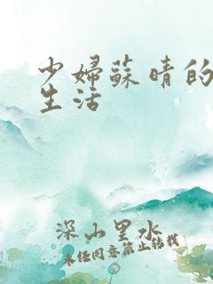 少妇苏晴的性荡生活