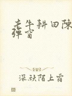 老牛耕田陈雪无弹窗