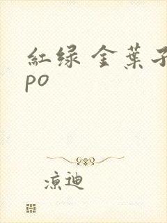 红绿 金叶子 po