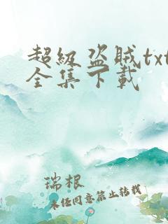超级盗贼txt全集下载