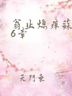 翁止熄痒苏钥第6章