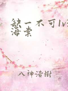 缺一不可1v3海棠