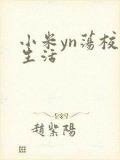 小米yn荡校园生活