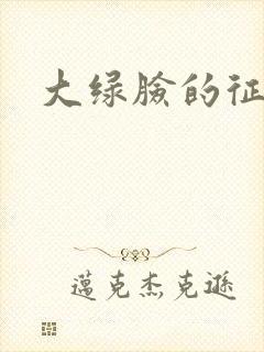 大绿脸的征途