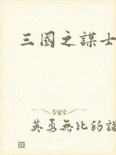 三国之谋士天下