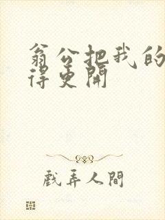 翁公把我的腿分得更开