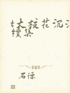 t大校花沉浮录续集