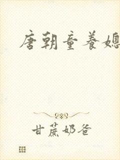 唐朝童养媳