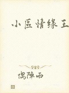 小区情缘王丽萍