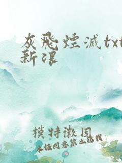 灰飞烟灭txt新浪