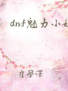dnf魅力小妞