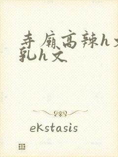 寺庙高辣h文乱乳h文