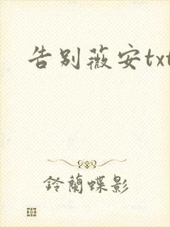 告别薇安txt