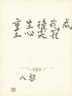 重生后我成了傻王心尖宠