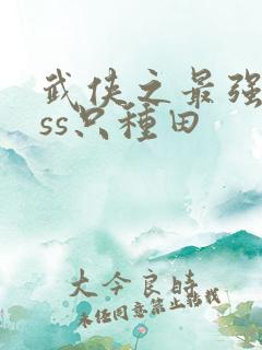 武侠之最强boss只种田