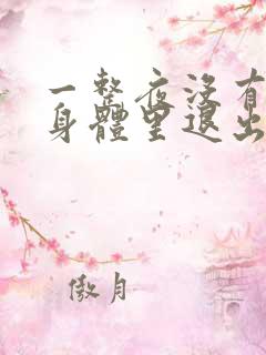 一整夜没有从你身体里退出来