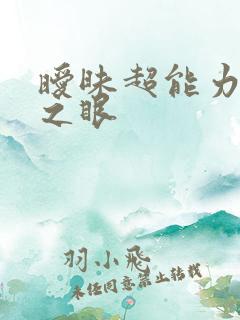 暧昧超能力透视之眼