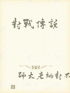 对战传说
