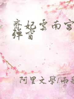 齐妃云南宫夜无弹窗