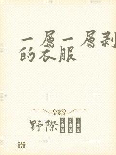 一层一层剥开我的衣服