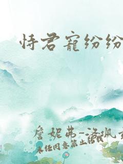 恃君宠纷纷和光